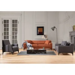 Split 2 (165 x 87 x 86 cm) 2-sitssoffa Antracit