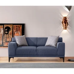 Split 2 (165 x 87 x 86 cm) 2-sitssoffa Blå