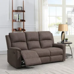 Staffan 2-Sits Reclinersoffa Brun