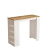 Stavro Bar (120 x 101,8 x 51,6 cm) Bardisk Atlantisk furu Vit