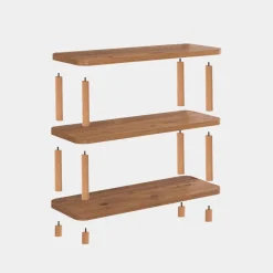 Step (80 x 75 x 28 cm) Bokhylla Atlantic Pine