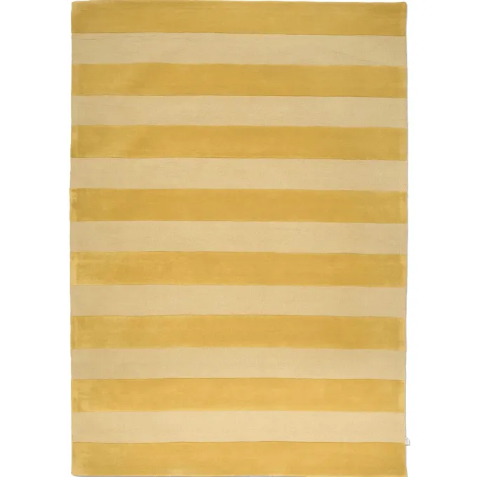 Stripe Boucle Matta Gul