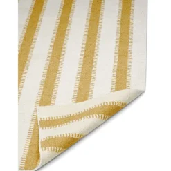 Stripes Matta Off-White/Gul