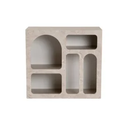 Suva (80 x 74 x 37 cm) Konsolbord Travertin sandsten