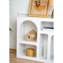Suva (80 x 74 x 37 cm) Konsolbord Vit