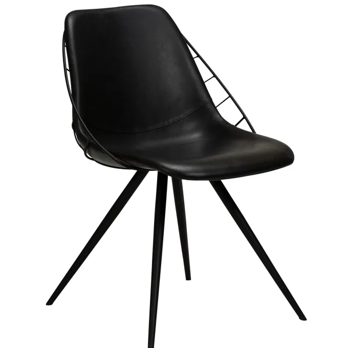 Sway Stol Vintage Black Art.Leather