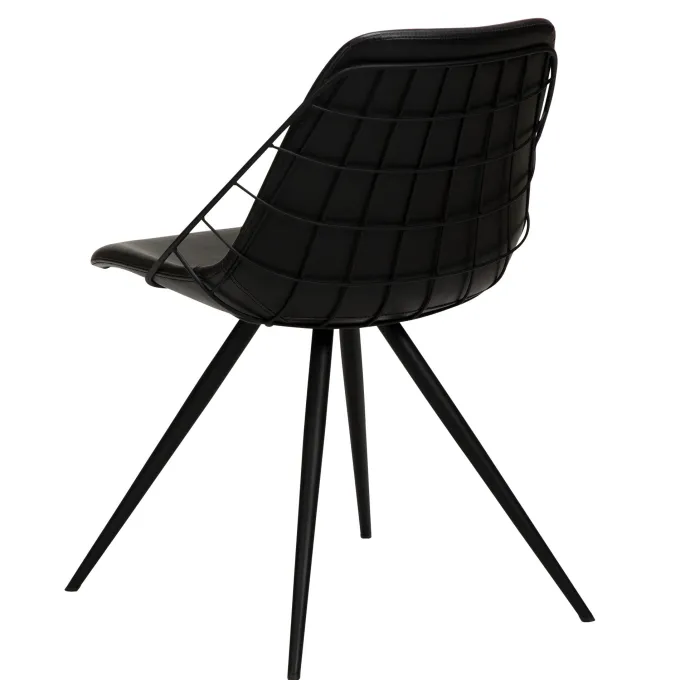Sway Stol Vintage Black Art.Leather