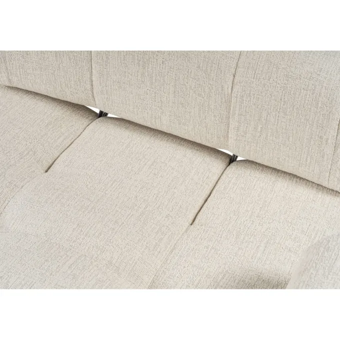 Tallinn 3-sits med puff (300-200 x 100 x 80 cm) Hörnsoffa Creme