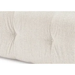 Tallinn 3-sits med puff (300-200 x 100 x 80 cm) Hörnsoffa Creme