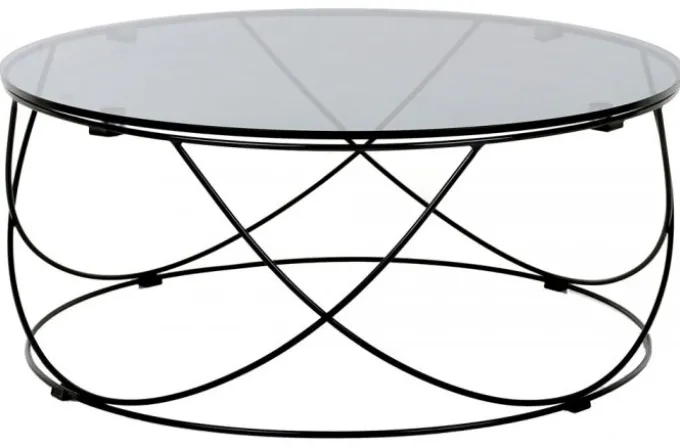 Tambour Runt Soffbord 85cm