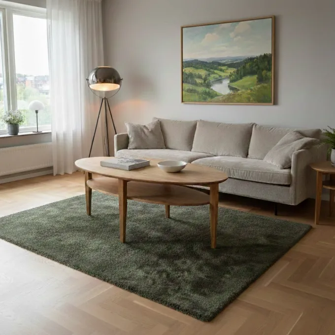 Tango Soffbord Ellips 130cm Ek