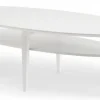 Tango Soffbord Ellips 160cm Vitbets