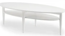 Tango Soffbord Ellips 160cm Vitbets