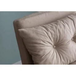 Tarawa v2 Enkel (26 x 120 x 60 cm) Creme 1-sits bäddsoffa