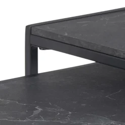 Tarbes Satsbord 45x50x50 cm Svart