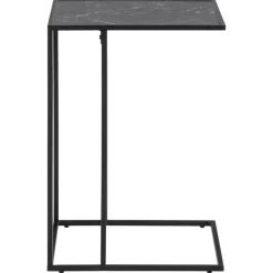Tarbes Sidobord 63x43x35 cm Svart