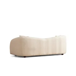 Tbilisi (236 x 76 x 91 cm) Creme 3-sitssoffa