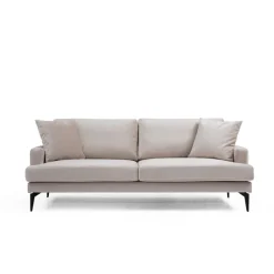 Tbilisi 3-sits (205 x 90 x 88 cm) 3-sitssoffa Beige