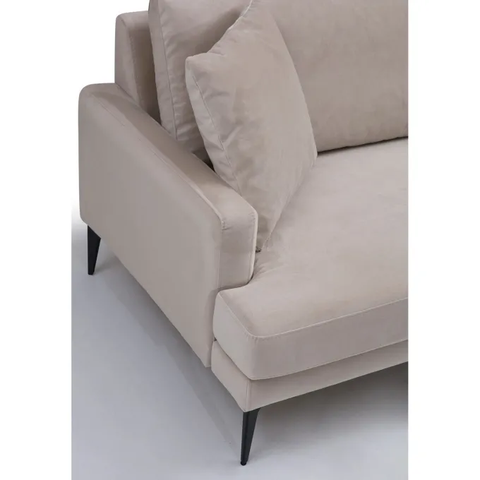 Tbilisi 3-sits (205 x 90 x 88 cm) 3-sitssoffa Beige
