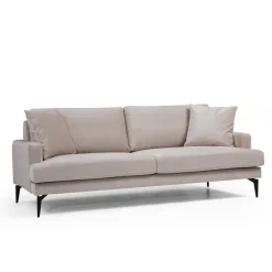 Tbilisi 3-sits (205 x 90 x 88 cm) 3-sitssoffa Beige