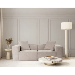 Tbilisi 2-sits (220 x 108 x 65 cm) 2-sitssoffa Mocha