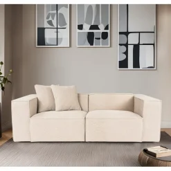 Tbilisi 2-sits (220 x 108 x 65 cm) 2-sitssoffa Persika