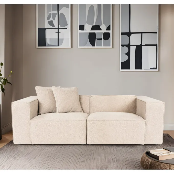 Tbilisi 2-sits (220 x 108 x 65 cm) 2-sitssoffa Persika