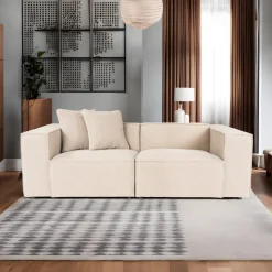 Tbilisi 2-sits (220 x 108 x 65 cm) 2-sitssoffa Persika