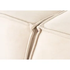 Tbilisi 2-sits (220 x 108 x 65 cm) 2-sitssoffa Kräm