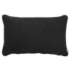 Teddy Kudde Black 60x40 cm