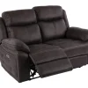 Teddy 2-Sits Reclinersoffa Manuell Brun