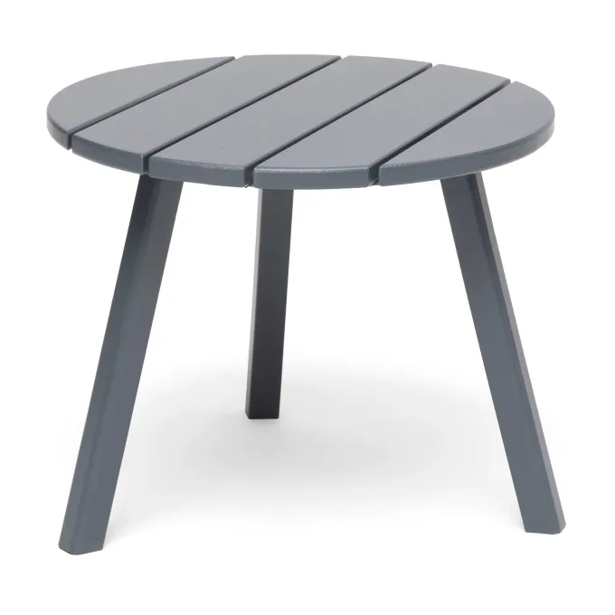 Tennessee Utesidobord Ø50 cm Grå
