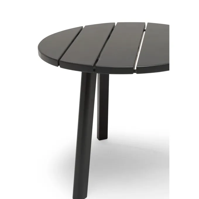 Tennessee Utesidobord Ø50 cm Orkangrå