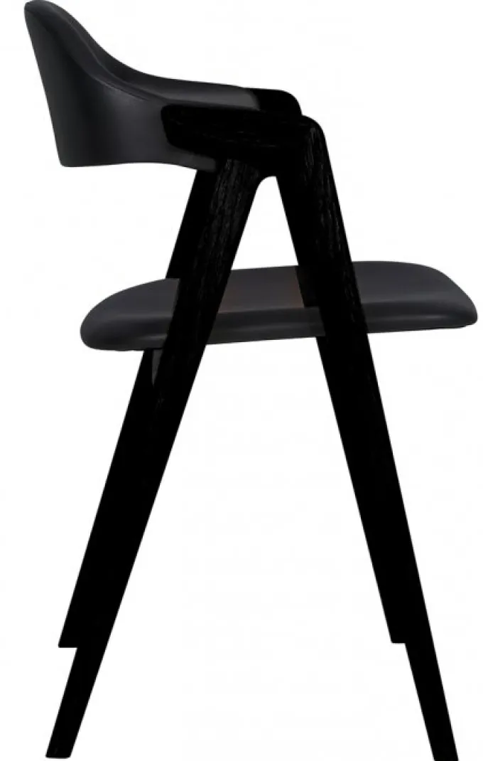 Titan Stol Svart Ek