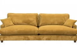 Tor 3,5-Sits Soffa Manchester Mustard