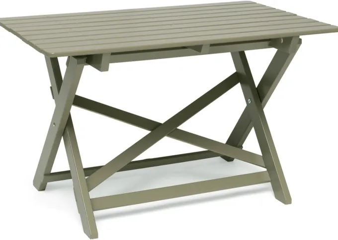Torpet Utebord 109x67 cm Antikgrön