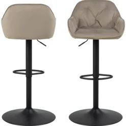 Toulon Barstol Vic tyg Beige