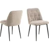 Toulon Matstol Monza tyg Beige