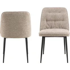 Toulon Matstol Monza tyg Beige
