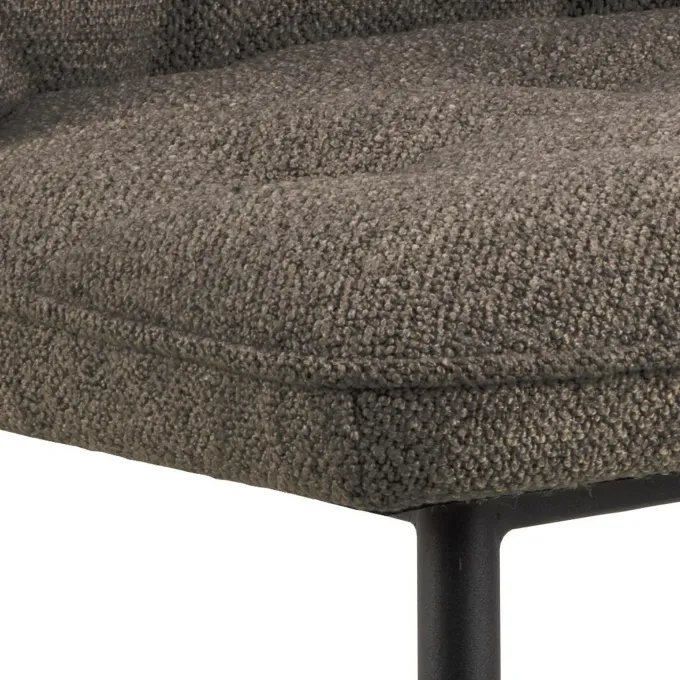 Toulon Matstol Monza tyg Taupe