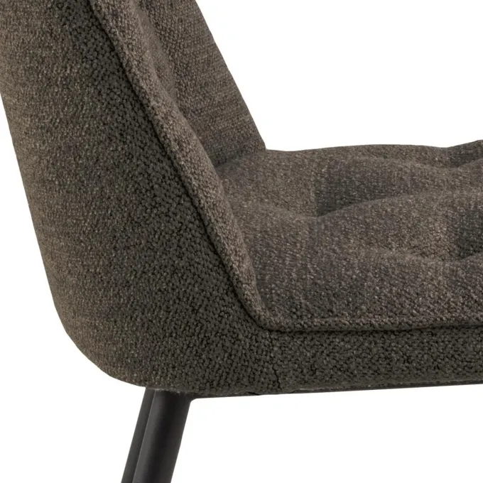 Toulon Matstol Monza tyg Taupe