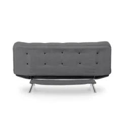 Toulouse bäddsoffa (200 x 95 x 105 cm) Grå 3-sitssoffbädd