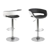 Tracy Barstol PU Svart/Vit