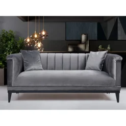 Trendy (190 x 79 x 89 cm) Mörkgrå 2-sitssoffa