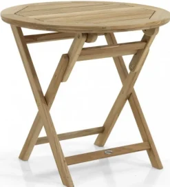 Turin Fällbord Teak 80 cm Rund