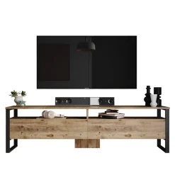 Uppsala TV (180 x 56 x 35,5 cm) Atlantisk furu TV-enhet