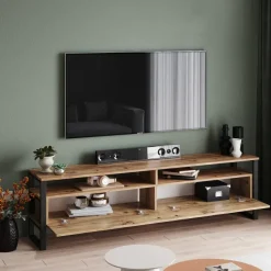 Uppsala TV (180 x 56 x 35,5 cm) Atlantisk furu TV-enhet