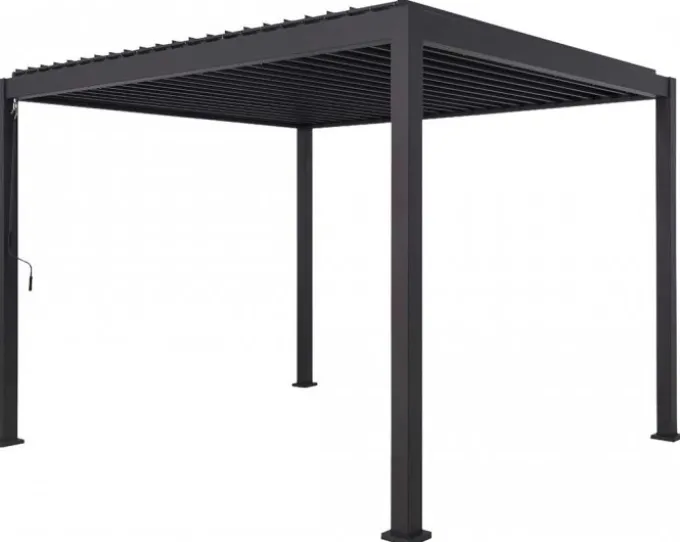 Utsikt Pergola 3x4m Svart