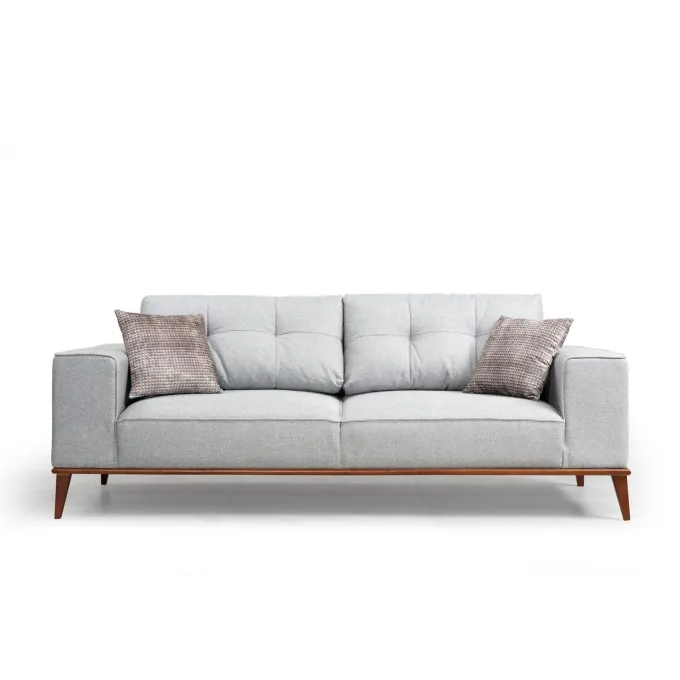 Valparaiso 3-sits (223 x 91 x 85 cm) Grå 3-sits bäddsoffa