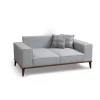 Valparaiso 2-sits (184 x 91 x 85 cm) Grå 2-sits bäddsoffa
